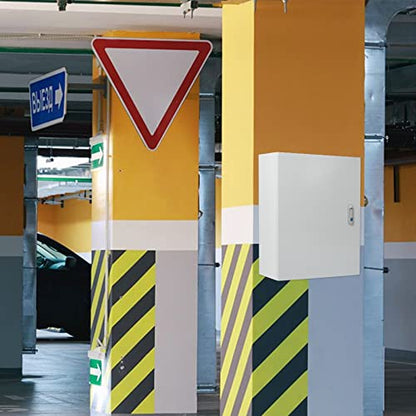 Cold Rolled Steel Electrical Box 20'' x 16'' x 8'' Indoor/Outdoor Thick Electrical Enclosure Box with Mounting Plate IP66 Weatherproof Anti-Rust and Anti-Corrosion (20'' x 16'' x 8'') - size: 20'' x 16'' x 8''