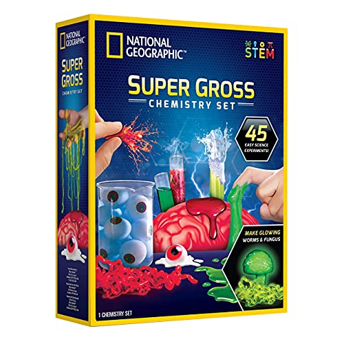 National Geographic Gross Science Kit with 45 Experiments for Kids 8-12 - style: 45 Gross Experiments