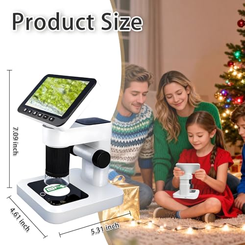 HoverBots Digital Microscope for Kids with 32 GB TF Card