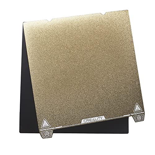 Creality Official Ender 5 S1 3D Printer Powder Painted PEI Flexi Steel Magnetic Build Plate 235 * 235mm for Ender 3 V3 SE/KE,Ender 3 S1,Ender 3,Ender 3 V2,Ender 3 V2 Neo,Ender 5 Pro,CR-10 SE,CR-20 - size: 235MM Textured PEI (Ender 5 S1)