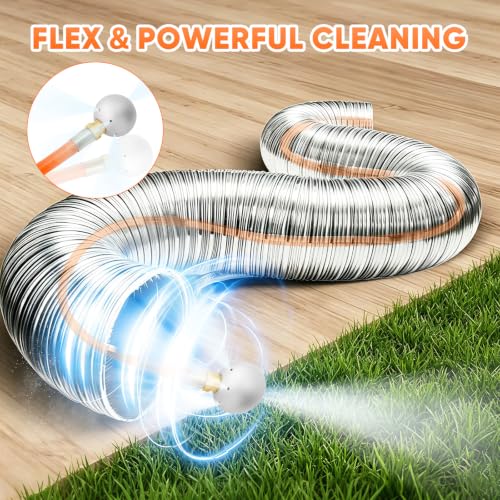 23FT Pneumatic Dryer Vent Cleaner Kit