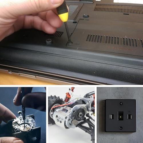 1200PCS Metric Micro Screws - M1 M1.2 M1.4 M1.6 M1.7 M2.4 M2.5 M3