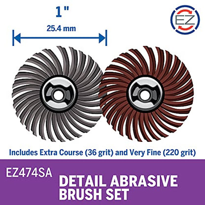 Dremel EZ474SA Fine and Coarse Detail Abrasive Brush