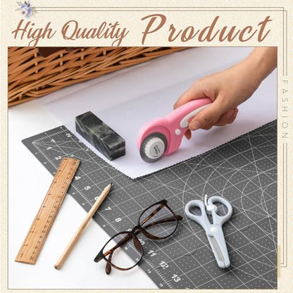 Teenyyou 24" L x 18" W Self Healing Foldable Cutting Mat, Dark Gray - color: Dark Gray, size: 24" L x 18" W