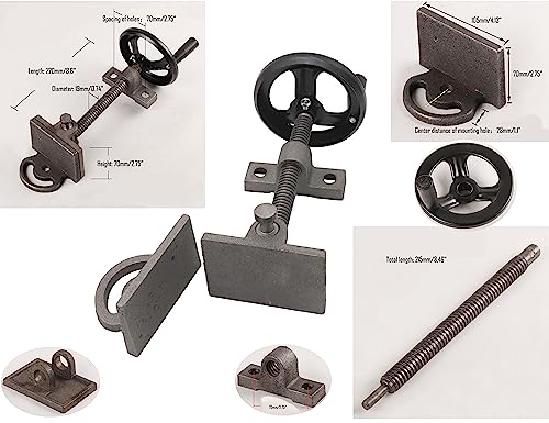 LBY Bench Vise with Quick Adjustment (220mm/8.6''), Simple Desktop Fixture for Metalworking & Steel Cutting, Carbon Steel (Black)