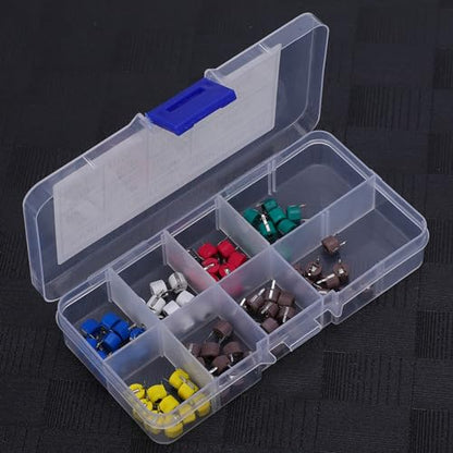 Trimmer Capacitor Kit 80pcs 6mm Adjustable Capacitance Set