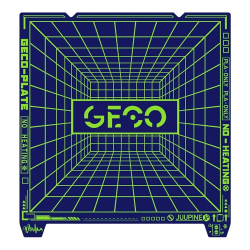 Upgraded k1c Build Plate Geco Plate,235x235 MM PLA Cold Printing Plate (No Heating) Energy Saving 0℃ Printing Spring Steel Hot Bed for Creality K1/Ender 5 S1/Ender 3 S1/ S1 Pro/Ender V3 SE/ V3 KE - size: 235x235mm( for K1/K1C/Ender 3 V3 SE/KE)
