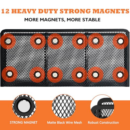 Magnetic Pencil Holder Whiteboard Pen Holder Locker Accessories (3-Slot*1)