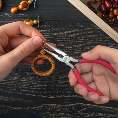 2PCS Wire Cutters & Mini Pliers Set for Hobby Crafts Electronics