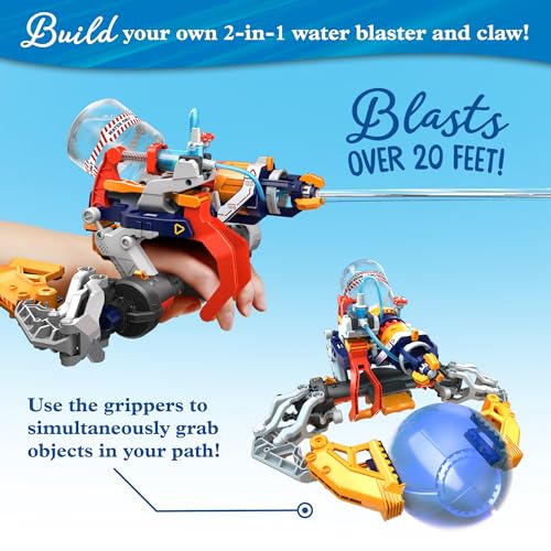Thames & Kosmos Mega Cyborg Hydro Blaster | Robotics & Engineering Set