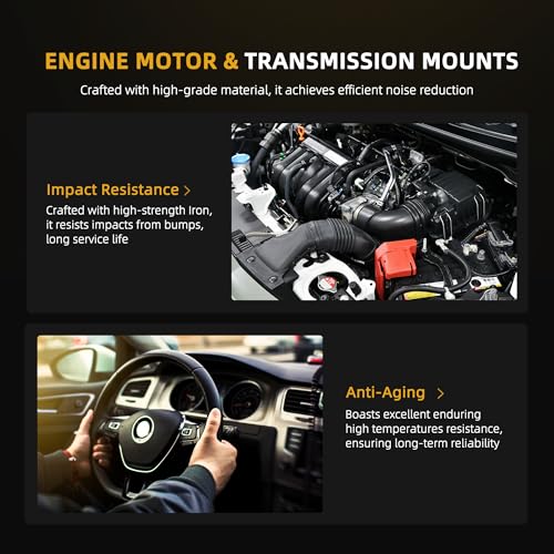 Engine Motor Mount Transmission Bracket Kits for Grand Cherokee - style: for Grand Cherokee 3.6L 5.7L RWD 11-19