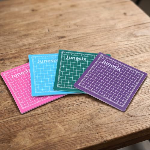 4Pcs Small Cutting Mat, Self Healing Craft Mat