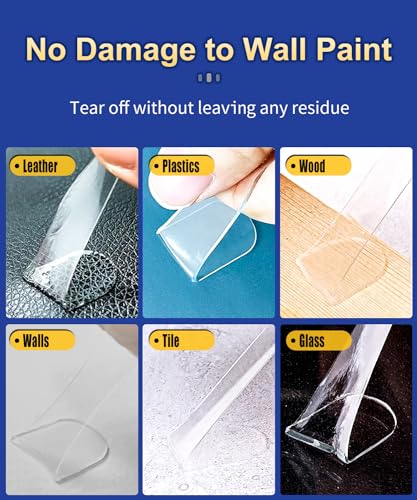 PHIXBEAR Removable Adhesive Dots, No Trace Museum Poster Mounting Putty - size: Large-Standard
