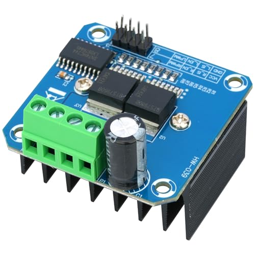 2Pcs BTS7960 43A High Power H-Bridge Motor Driver Module