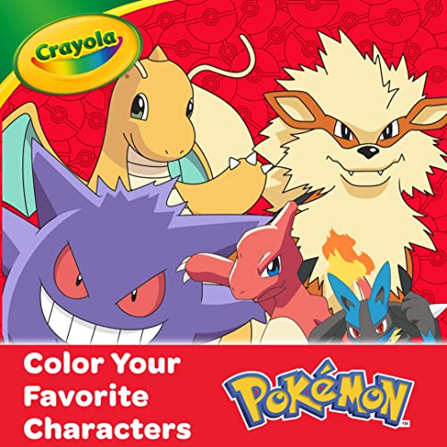 Crayola Pokémon Imagination Art Set (115pcs), Kids Art Kit, Coloring Supplies, Pokemon Toys, Pokemon Gift for Boys & Girls, Ages 5+ - style: Pokémon