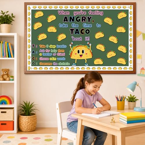 party greeting Taco Mexico Bulletin Board Set for Back to School Decoration - style: Taco