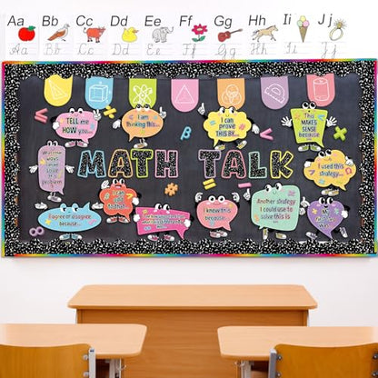 Honoson 54 Pcs Composition Notebook Math Bulletin Boards, Composition - style: Composition