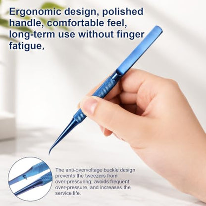 Titanium Tweezers Soldering Tweezers Electronics Tweezer Non-magnetic