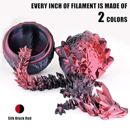 OVV3D PLA Filament 1.75mm, 3D Printer Filament Silk PLA Dual Color PLA Filament, Black Red, Color Change Every Inch 3D Printer Filament +/-0.02mm, 1kg/2.2lb - color: Dual-color Black Red