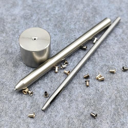 100PCS Color Mix Tiny Grommets Eyelets for Shoes, Clothes, Leather, Canvas bjd Eyelets with Fixing Tools - size: 1.5mm