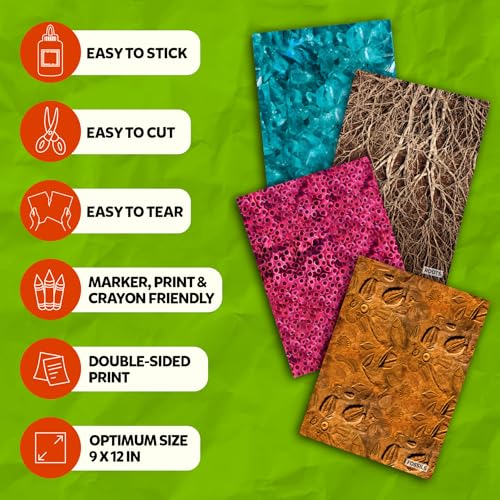 Skillmatics Science Construction Paper for Kids – STEM DIY Craft Activity - color: All Things Science, size: 120 Sheets
