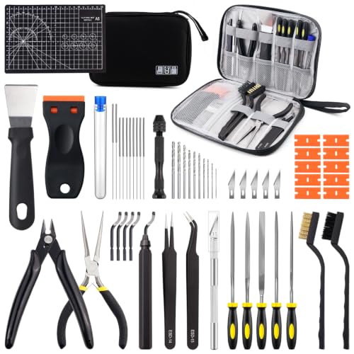 58Pcs 3D Printer Tool Kit, 3D Printer Accessories with Storage Bag - style: 58PCS