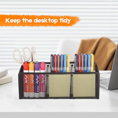 Magnetic Pencil Holder Whiteboard Pen Holder Locker Accessories (3-Slot*1)