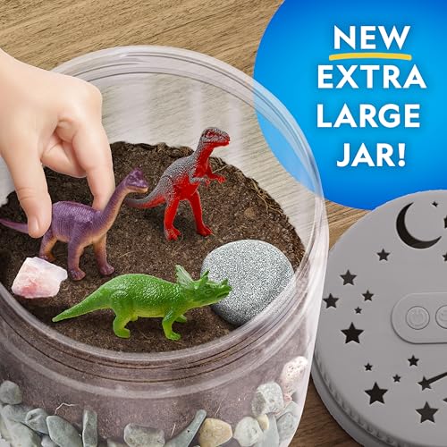 National Geographic Light-Up Dinosaur Terrarium Science Kit for Kids - style: Dino Habitat