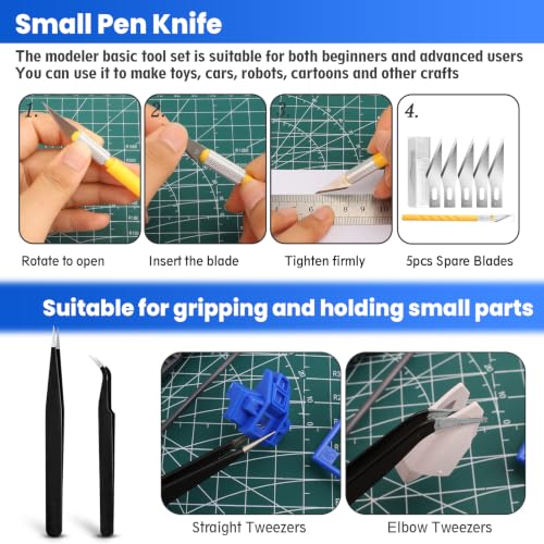 20pcs Model Kit Tools, Gundam Tool Kit