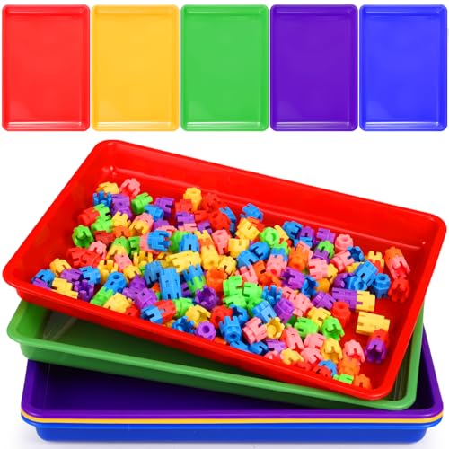 Hoteam Mix 5Pcs Paper Trays for Classroom Turn in Paper Tray, 16x12x1inch - size: 16x12x1inch