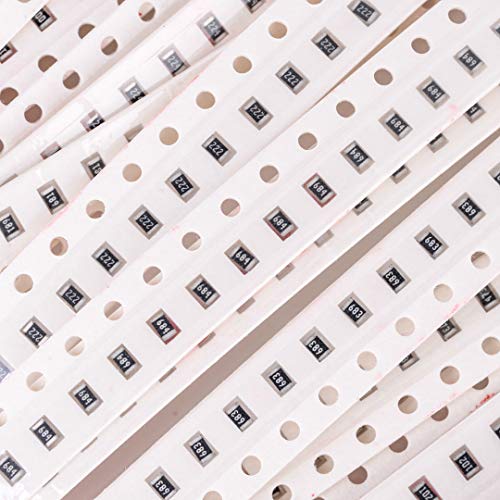 HiLetgo 20 Values 0805 SMD Resistors Assortment Kit SMD Resistor Each 20 Total 400