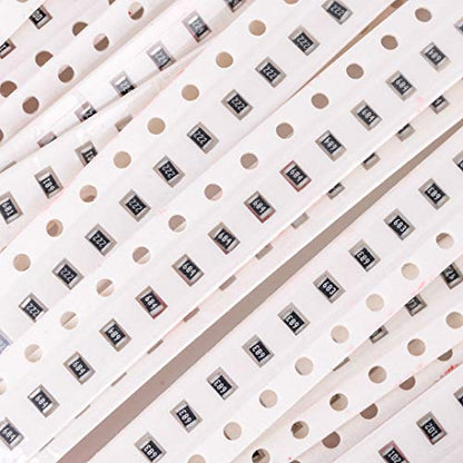 HiLetgo 20 Values 0805 SMD Resistors Assortment Kit SMD Resistor Each 20 Total 400