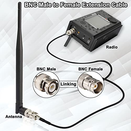 6ft BNC Extension Cable Male to Female SDI Cable RG174 50 Ohm - color: 1, size: 6 feet