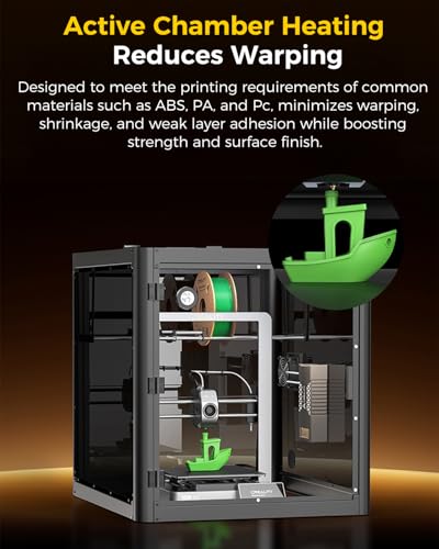 Creality Official Chamber Heater, Support 40-70℃ Heating, Filament Drying, Modular Design Allows DIY Personalized Drying Box, 3D Printer Chamber Heater Suitable for Enclosed FDM 3D Printers