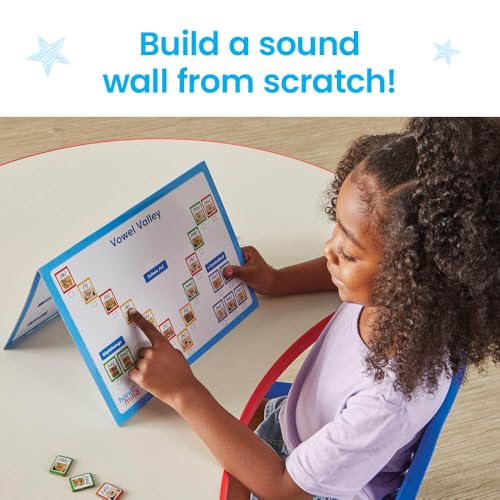 hand2mind Desktop Magnetic Sound Wall Boards, Set of 6, Ages 5+