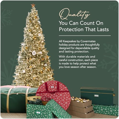 Covermates Rolling Treasurekeeper Storage Bag, 19.25"W x 13"D x 18.5"H, Red - color: Red Heavy Duty Polyester, size: 19.25W x 13D x 18.5H - With Wheels