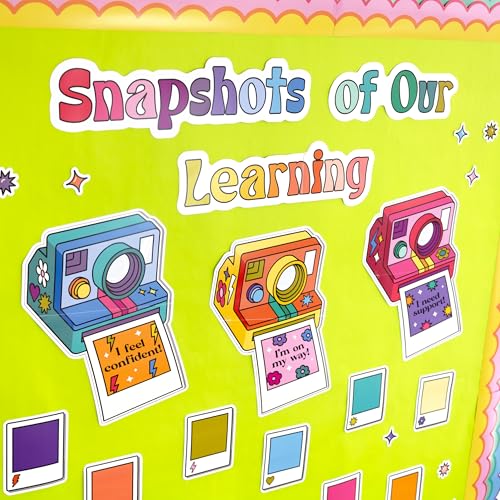 Happily Ever Elementary Retro Remix 83-piece Snapshots of Our Learning - color: Snapshots of Our Learning