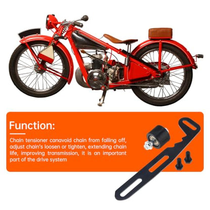Windance Mini Bike Chain Tensioner Kit, 8.2 inch, Fit for Predator 212 224 236 196 GX160 GX200 Small Block Engine (8.2inch)