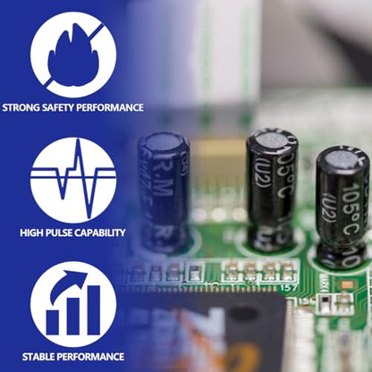 50 Pcs Electrolytic Capacitor 10uF 16V Aluminum Radial Electrolytic Capacitors - style: 16V 10uF