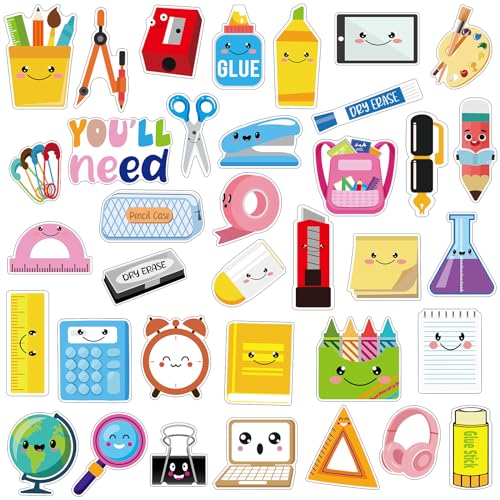 36 Pcs You'll Need Management Magnets Back to School Supplies - style: You'll Need Management