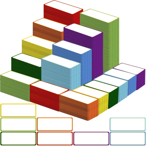 Yexiya 480 Pcs Magnetic Labels Dry Erase Board, Simple Style, 3.2 x 1.2 In - size: 3.2 x 1.2 In