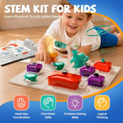 Science Kits for Kids, 38 Circuits STEM Toys, 220+ Projects Experiments - size: 38 PCS