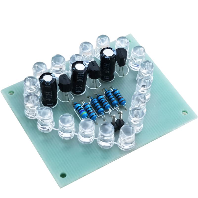 tingbowie Soldering Practice Kit – DIY Electronic Soldering Project Training Board for Beginners - size: Medium to Large