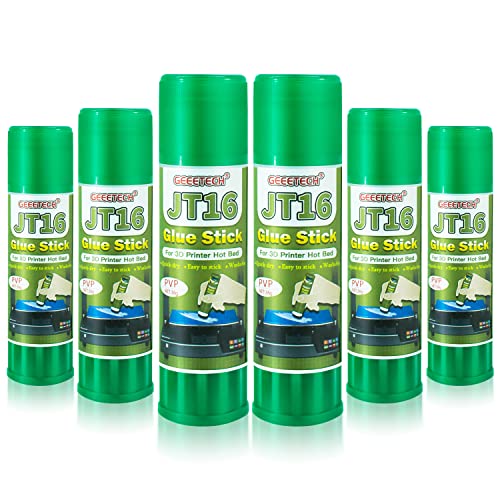 Geeetech 6‑Pack 3D Printer Glue Sticks, 36g, Enhanced First Layer Adhesion - color: 6 PC