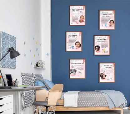 Women Scientists Wall Art,Inspirational STEM Posters Female Scientists - color: Unframed-8X10inch Powerful Women Print