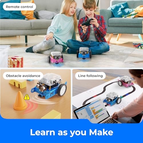 Makeblock mBot Arduino Robot Kit with Scratch Coding Box for Kids Ages 8-12 - size: mBot Coding Box