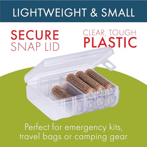 Dial Industries Battery Storage Organizer Case, Holds 12 AAA - style: 12 AAA
