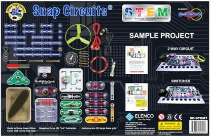 SNAP CIRCUITS STEM Electronics Discovery Kit, 85+ Projects, Ages 8+