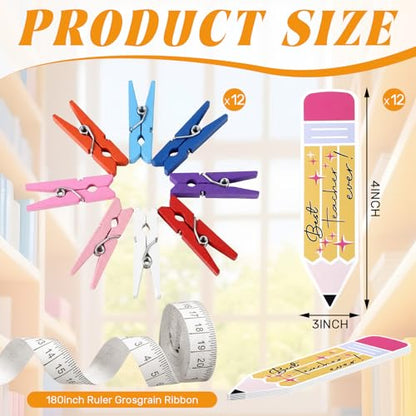 Reallnaive 12 Set Back to School Gifts 2 Cup Drink Carrier,Pencil - style: Pencil