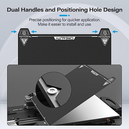 Creality Official Ender 3 S1 Original Build Plate, Textured PEI Bed Plate - style: PC Textured (Ender 3 S1)